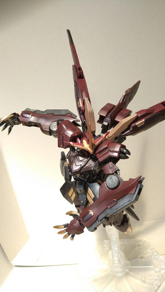 塗装後に別の機体を組んで初のウェザリングをしたのですが…こちらの機体にもウェザリングを施しました。