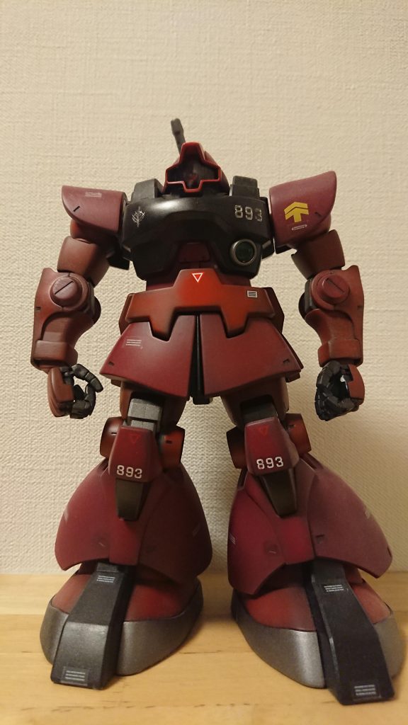 初めてのエアブラシにしては上手くいったかと思ったけど撮影の技術もつけねば。