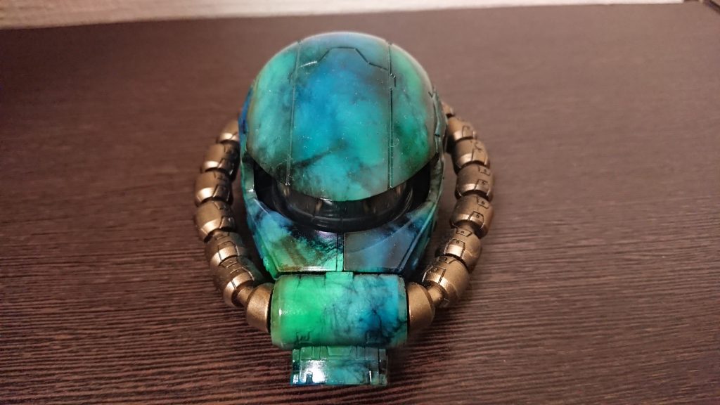 まあまあ上手く塗れたかな。でもやっぱりもっとツヤクリア重ねてコンパウンドで磨きたいですね。