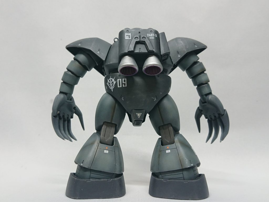 バックパックはジャンクパーツでちょい追加しました。