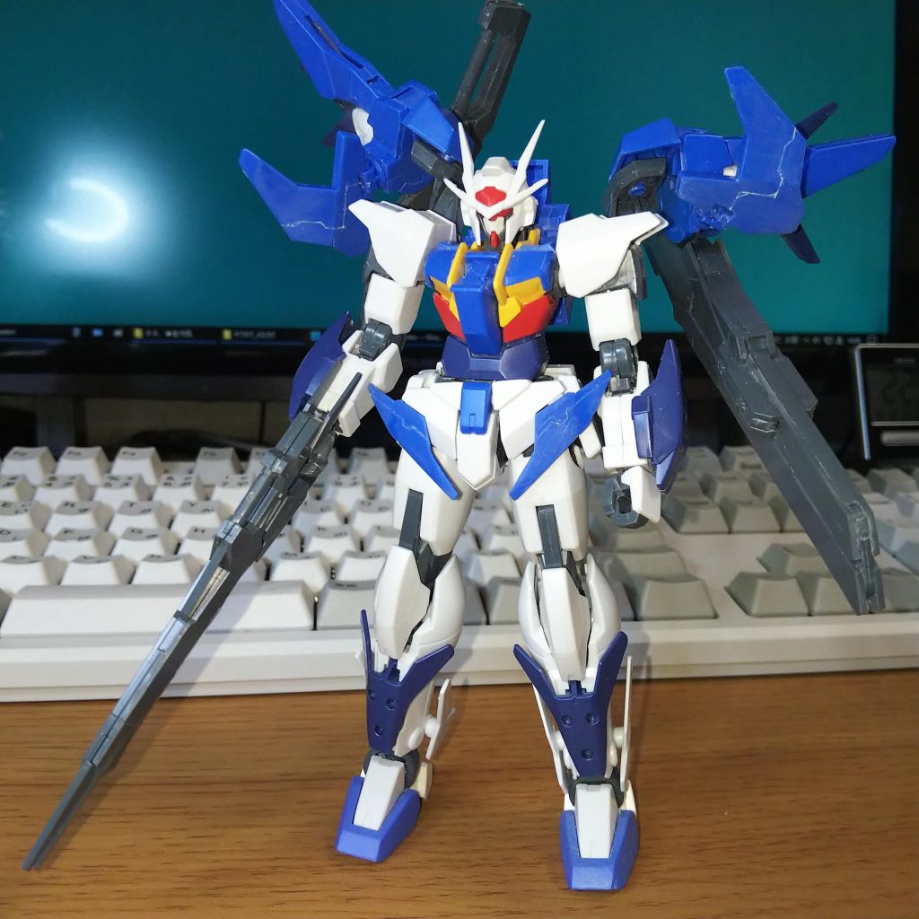 パチ組み状態。