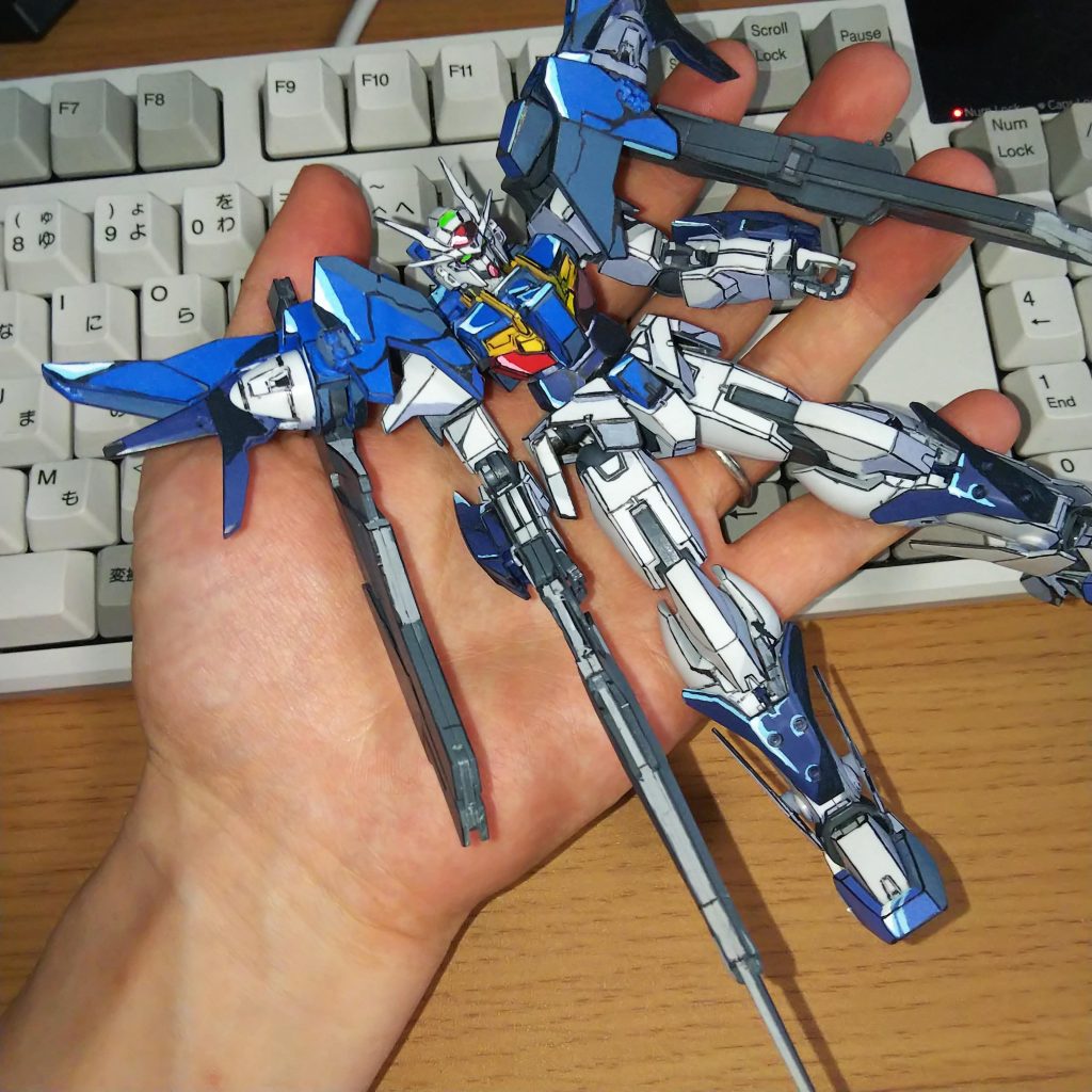 水性つや消しプレミアムトップコートを吹き、完成です。