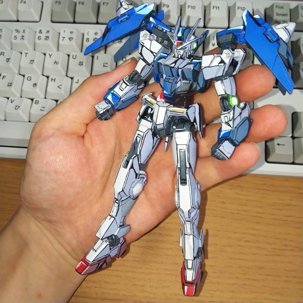 水性つや消しプレミアムトップコートを吹き、完成です。