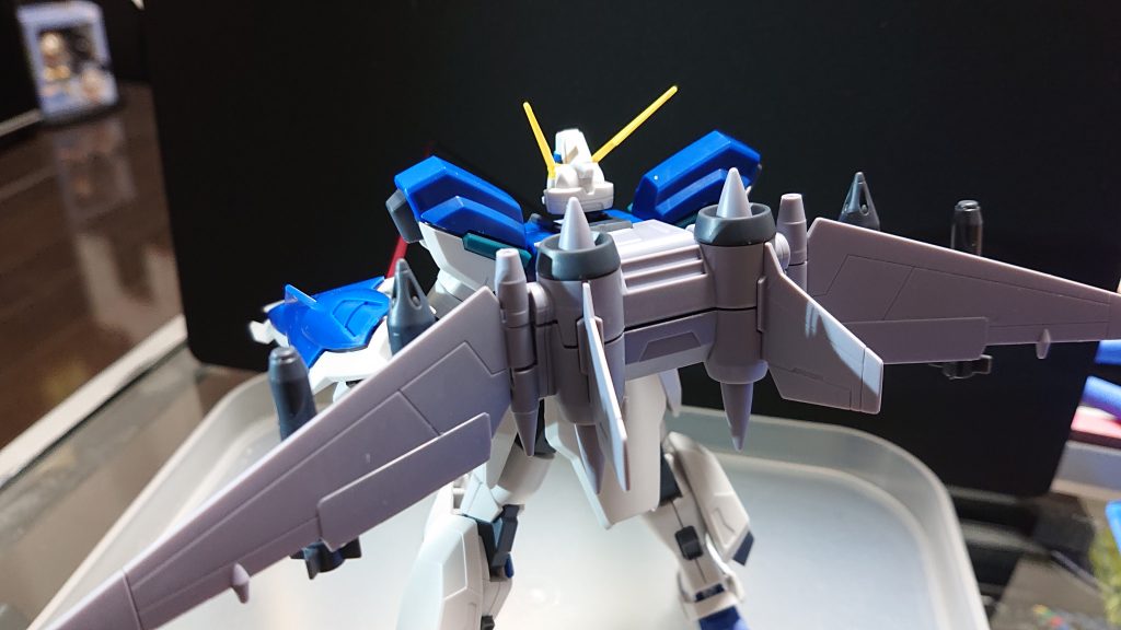 仮組みバックショットです。これはもう航空機ですよねー✈️