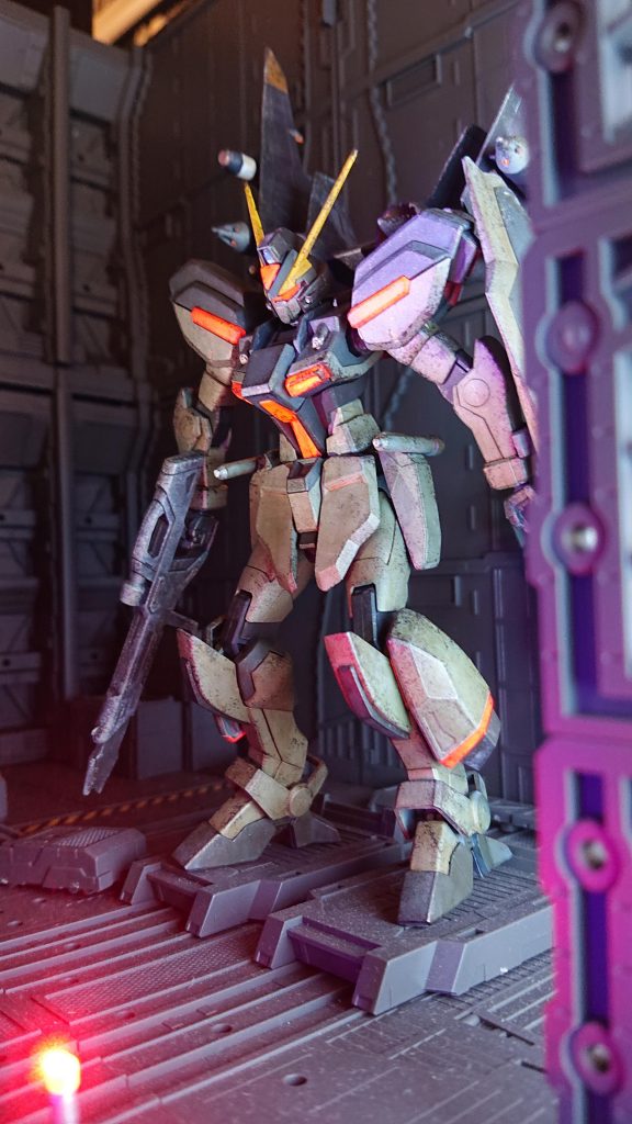 整備ドッグ内のカタパルト?にて出撃準備的なショットです🚀