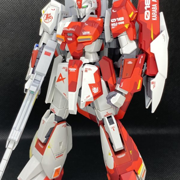 Zガンダム　カラバ空軍第18飛行隊隊長機