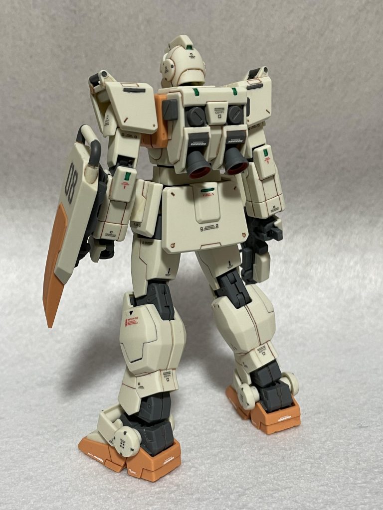 余談ウェザリング前です。こうして見比べると結構変わりますね。