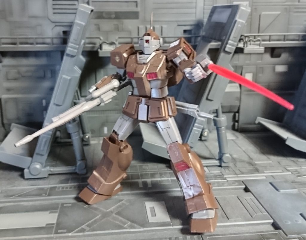 ジムスナイパーカスタム（ヘビーガンダムカラー）–2枚目/制作者：アレス