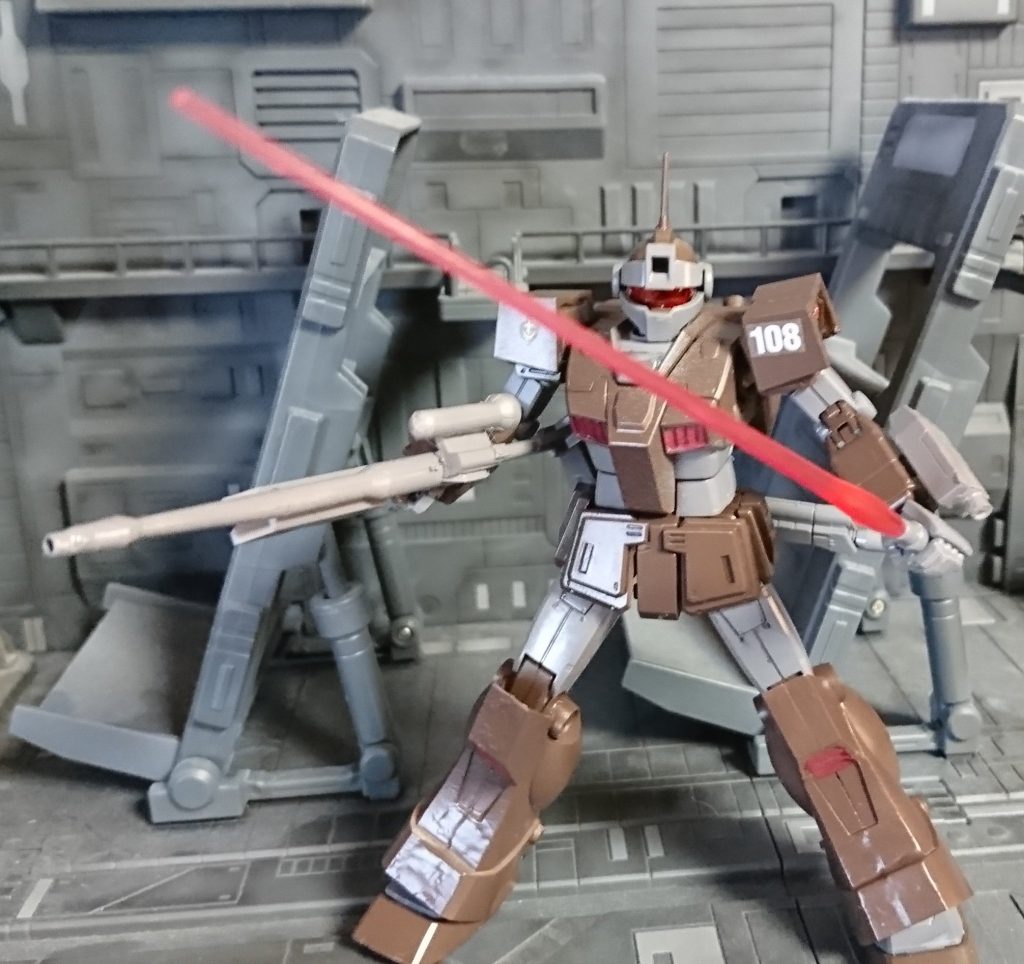 ジムスナイパーカスタム（ヘビーガンダムカラー）–5枚目/制作者：アレス