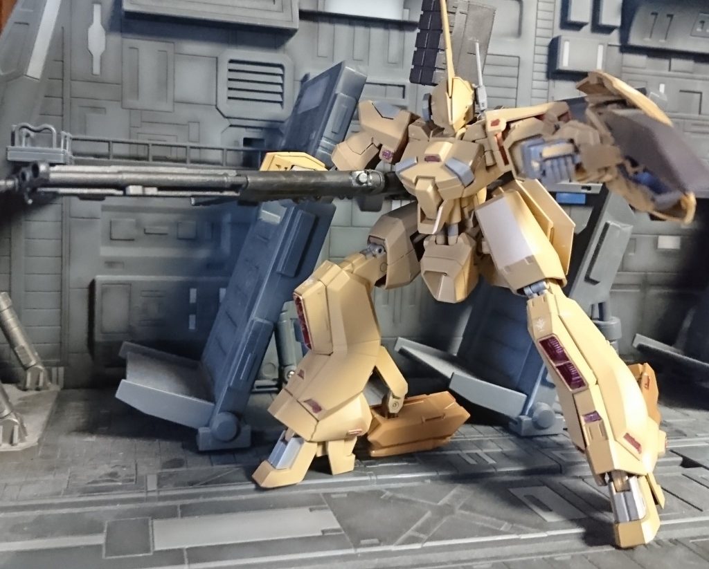 バーザム(レジオンろかく機)デザートカラー–2枚目/制作者：アレス