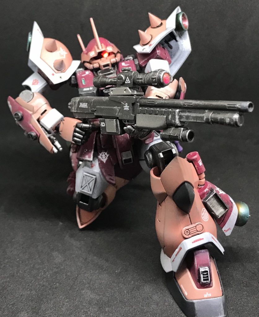 ショットガン装備。
