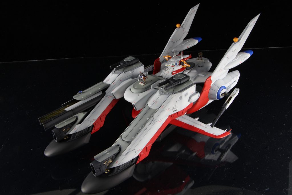 EXモデル　アークエンジェル　筋彫り全塗装–2枚目/制作者：ガンダムラボ