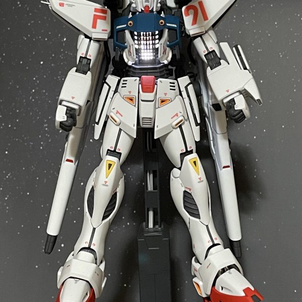 ＭＧ 1/100 ガンダムＦ９１ Ｖｅｒ．２．０ ツイン・ヴェスバー装着型