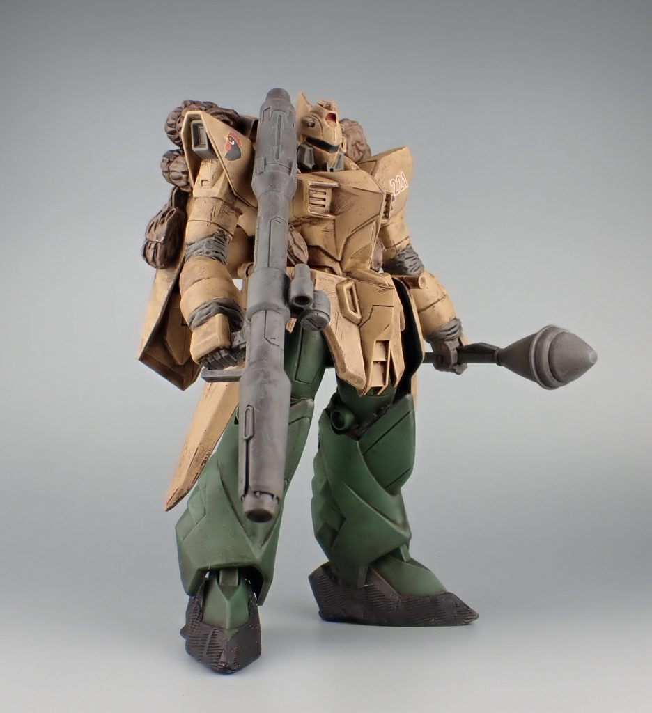 関節はエポパテで埋めています。