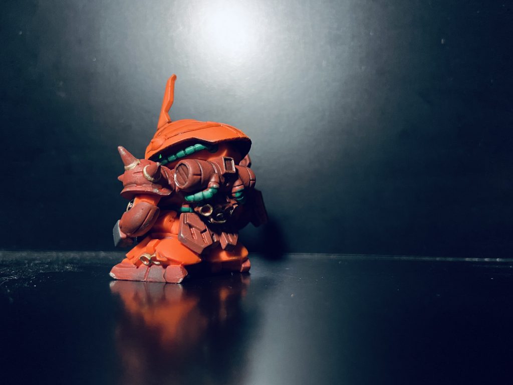 バックショット。旧SD体型もやっぱり良いなぁ✨。