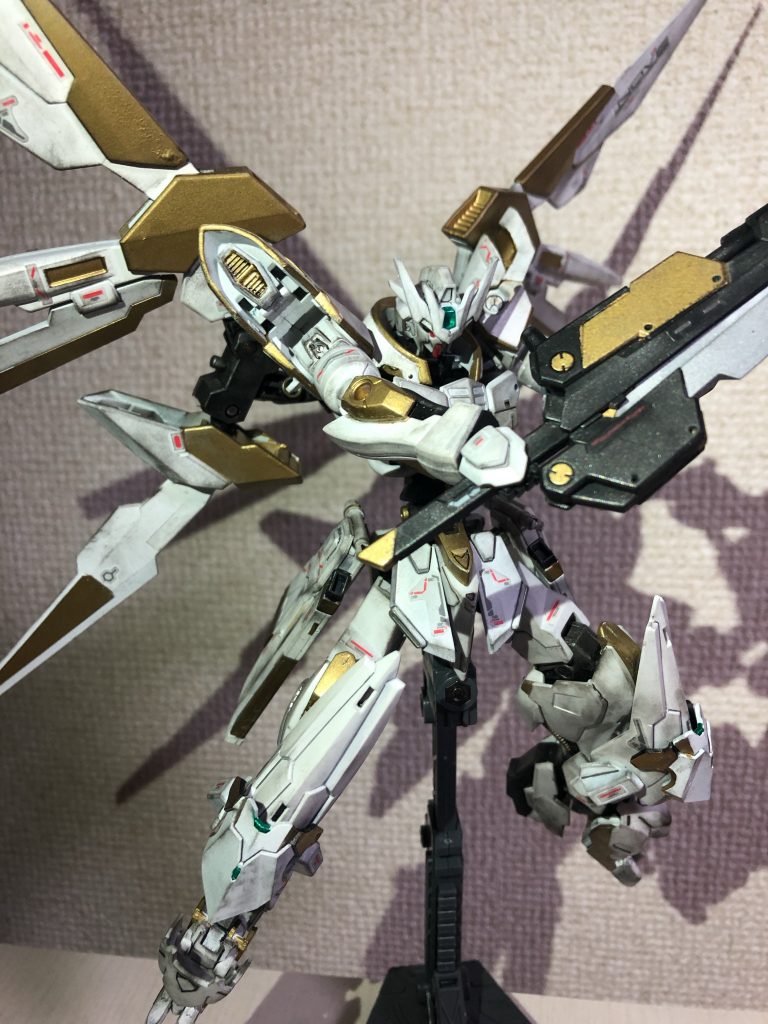 そのまま、大剣でも戦えます❗️みんな大好きなあの持ち方したかったんですが、可動域の問題等々により出来ず残念😭