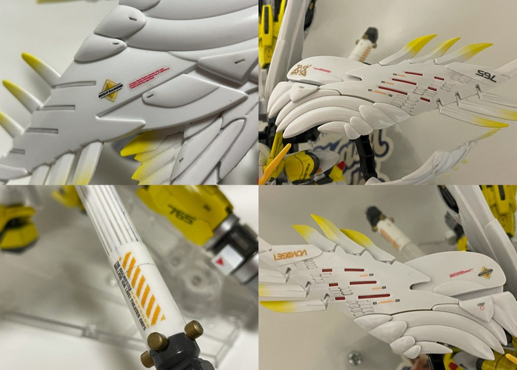 他の部位にも自作デカールを貼っているのですが、如何せん小さすぎてよくわかんない…。。。