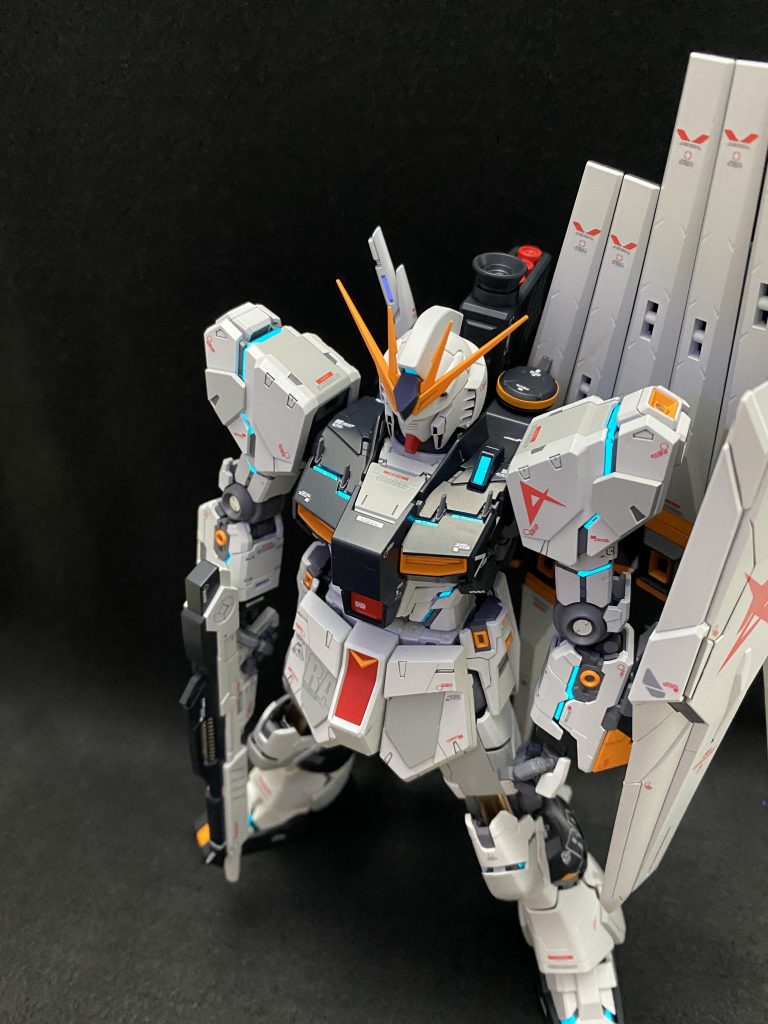 機体を少し上から。