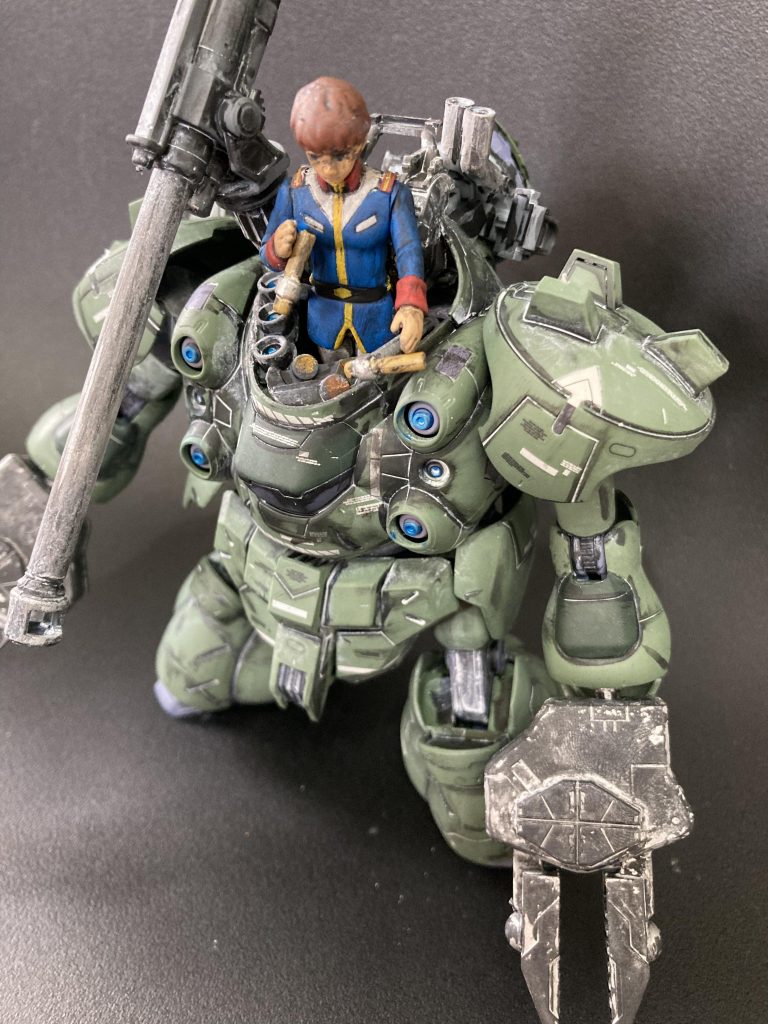 ガンダムフレームのモビルスーツと言うことでアムロを搭乗させてみました\(//∇//)