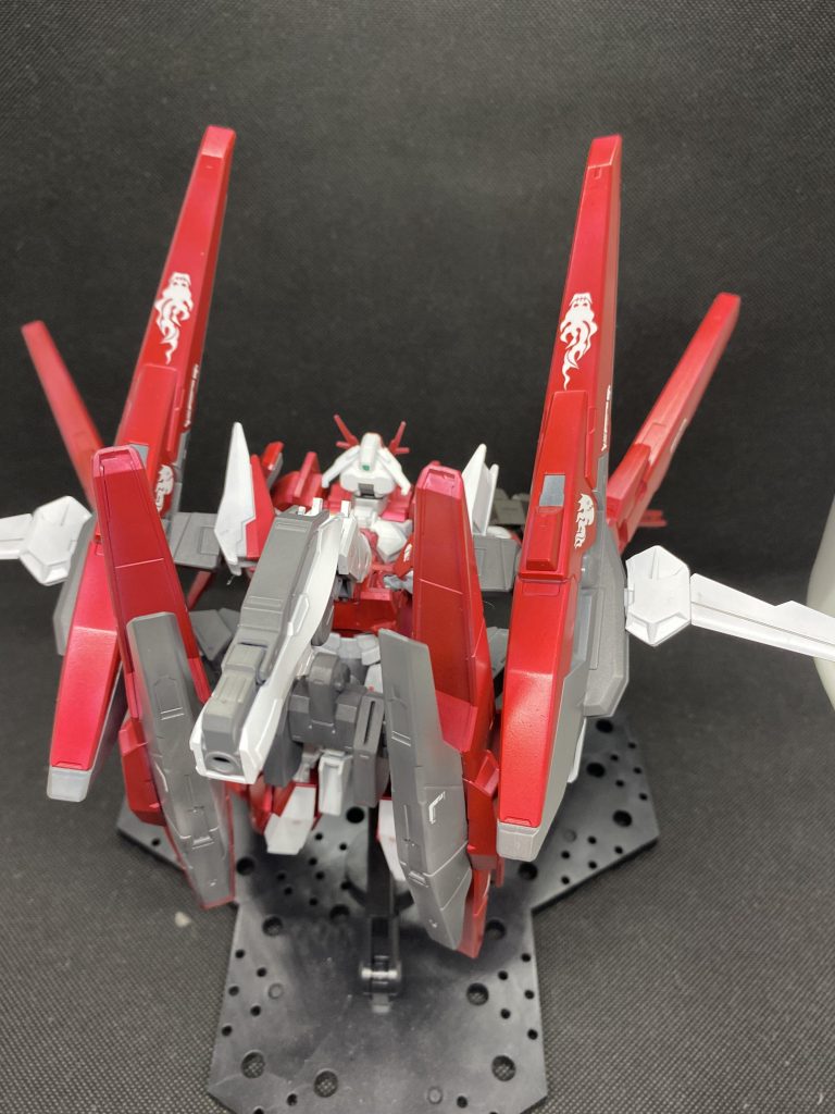 使い所で悩んでたファイアパターンデカールが結構いい感じ