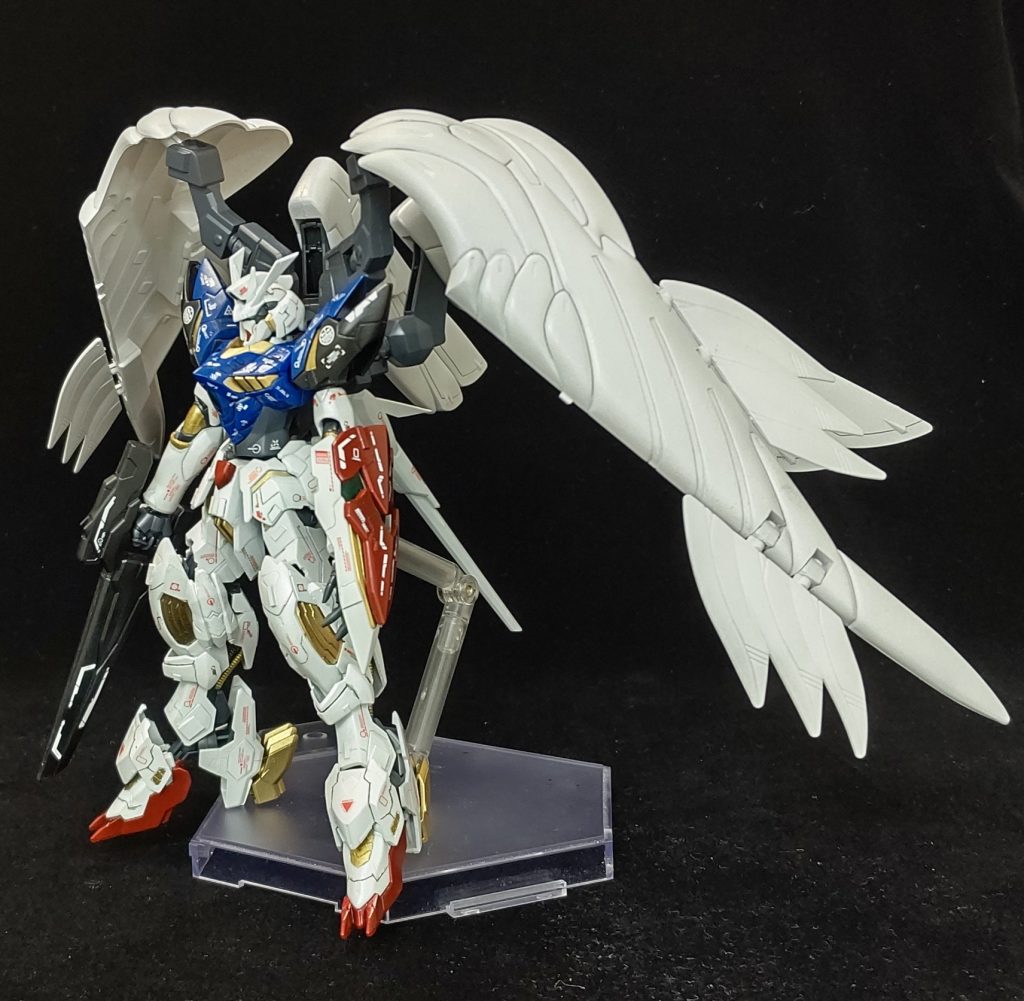 まずは正面です!今回使用したキッドはHGレギルスHG 1/100ウイングゼロ(EW)HGバルバトスルプスHGアルスアースリィHGバエルです
