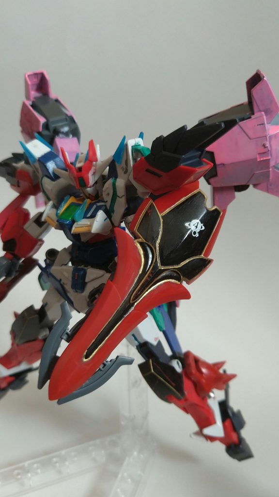 バックパックはビルドコアネクサスにも装備可能です。画像はマーズフォーストライダーミチェーリシルエットと呼んでいます。最後に写真を何枚か。