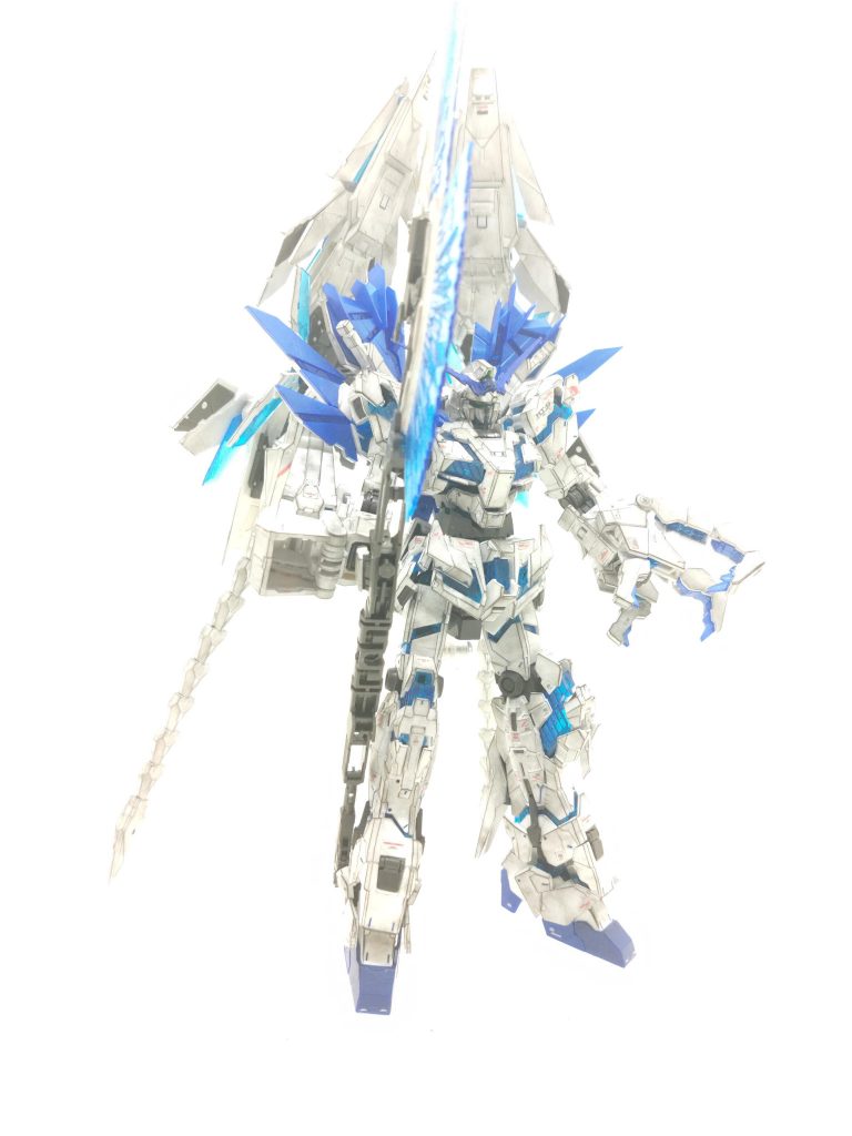 ユニコーンガンダム ペルフェクティビリティ–3枚目/制作者：かえる