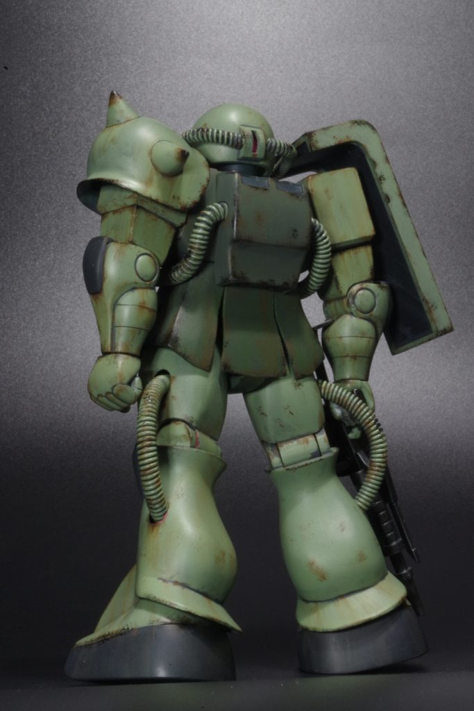 ザク　1/100旧キット–3枚目/制作者：muramura