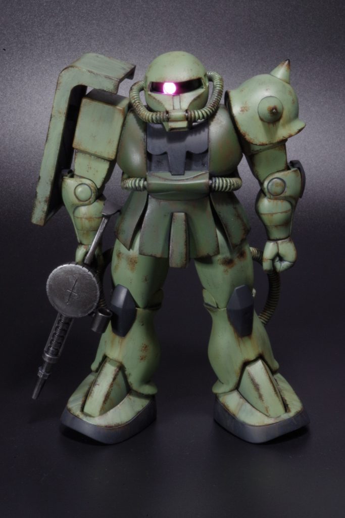 ザク　1/100旧キット–5枚目/制作者：muramura