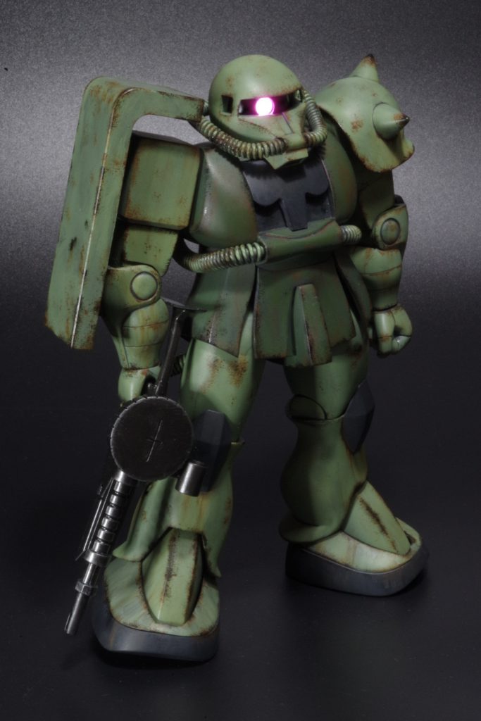 ザク　1/100旧キット–2枚目/制作者：muramura