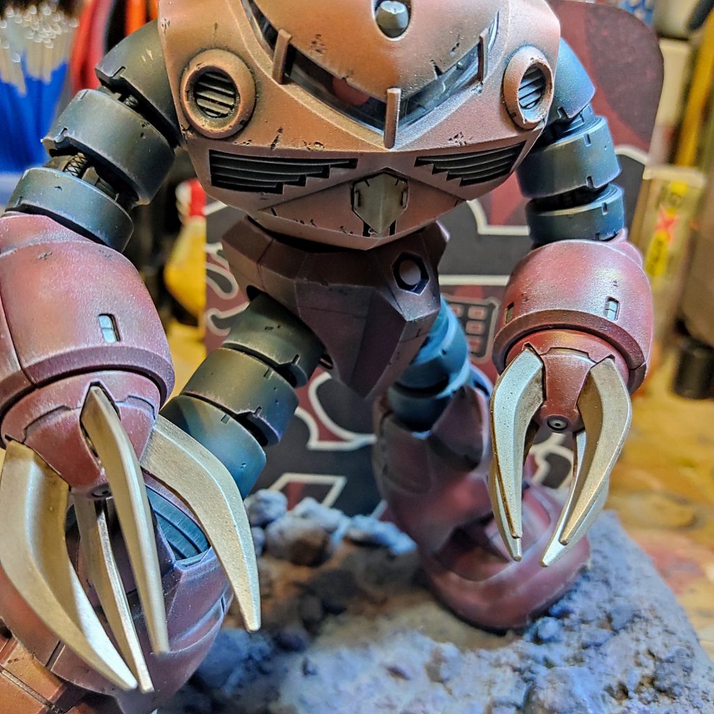 グフカスタムとズゴック–3枚目/制作者：B G