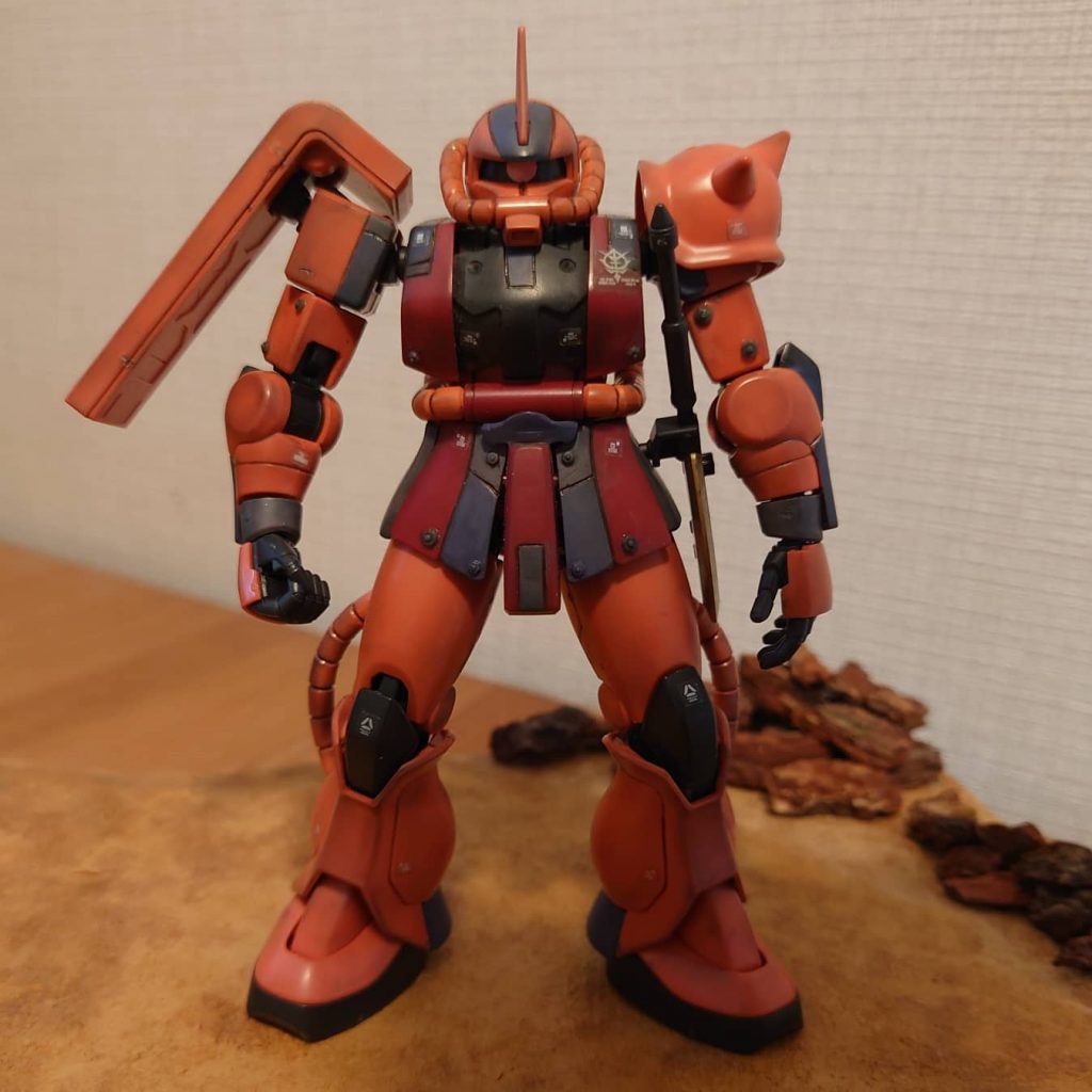 シャア専用ザクⅡリバイブ版–2枚目/制作者：ケンケン