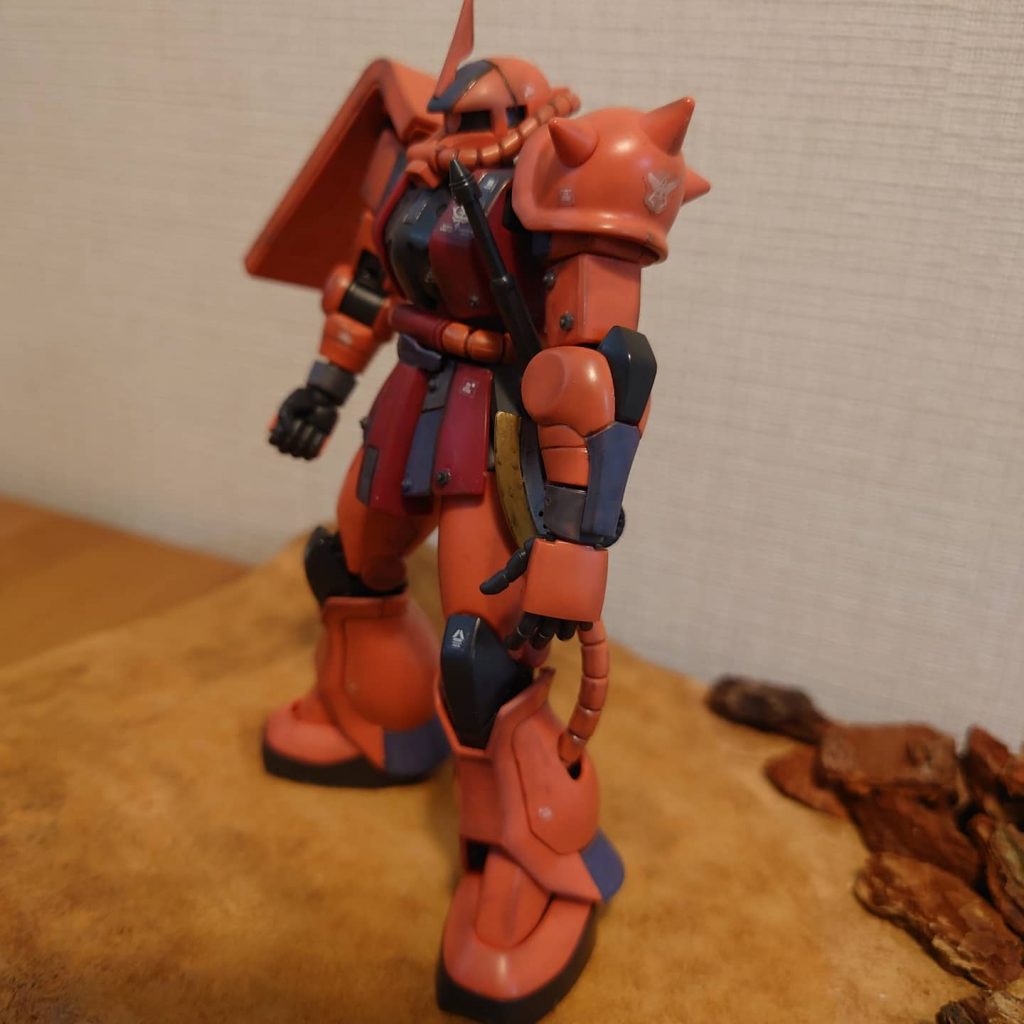 シャア専用ザクⅡリバイブ版–3枚目/制作者：ケンケン