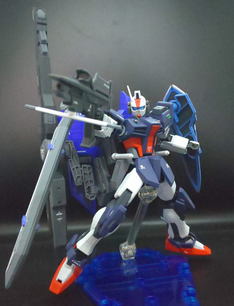 パックにはGNドライヴを搭載しているので、ちゃんとこれらの武器を使用できます。腕の良いエースパイロット向けのストライカーパックですね。最後までご覧いただき、ありがとうございました。