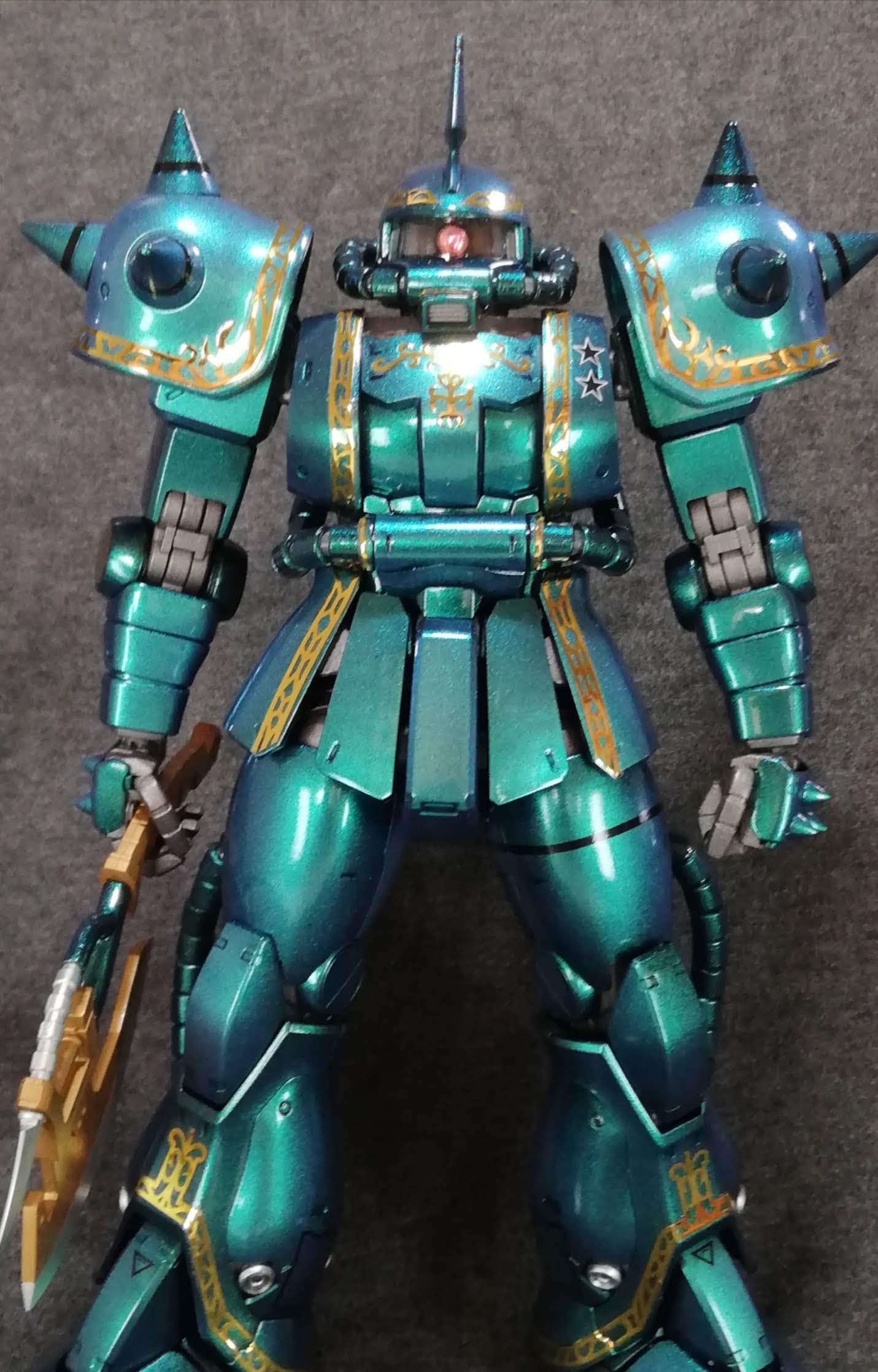 機動戦士ガンダムMSV MG 1 100 MS-06F ドズル・ザビ専用ザクⅡ