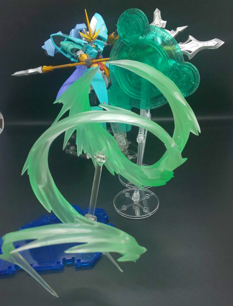 魔力放出！！魔法使うガンダム、1度作ってみたかったです。