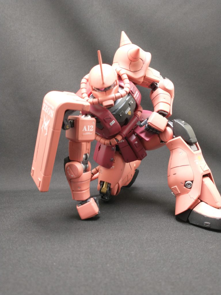 このキット14年前のものなのにめちゃめちゃ可動するんですよね。