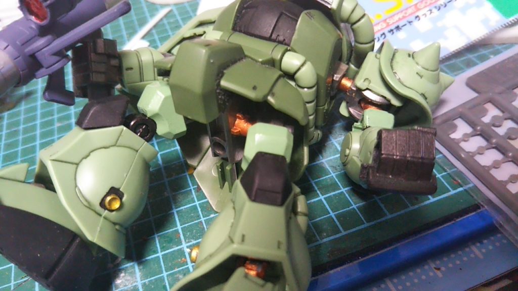 SDCS ザク　ジオン系は、モノアイが好き😁–5枚目/制作者：ひーくんのガンヲタ戦記