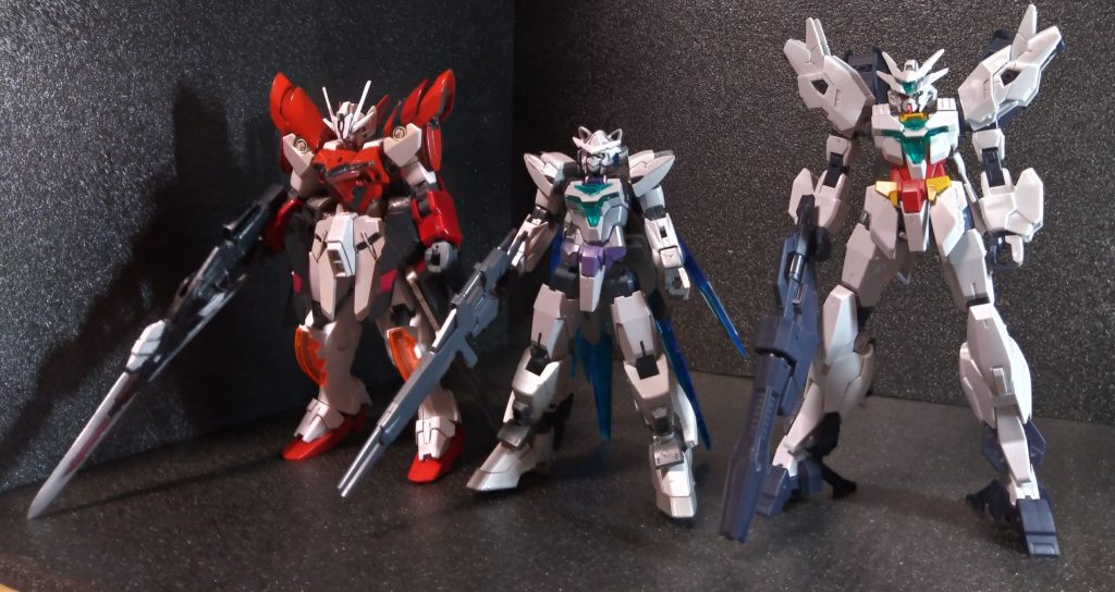 素組のジュピターヴと前作のフィーネとのサイズ比較