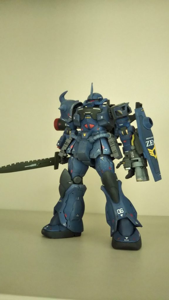 邪魔なので背中に背負えるようにしました。