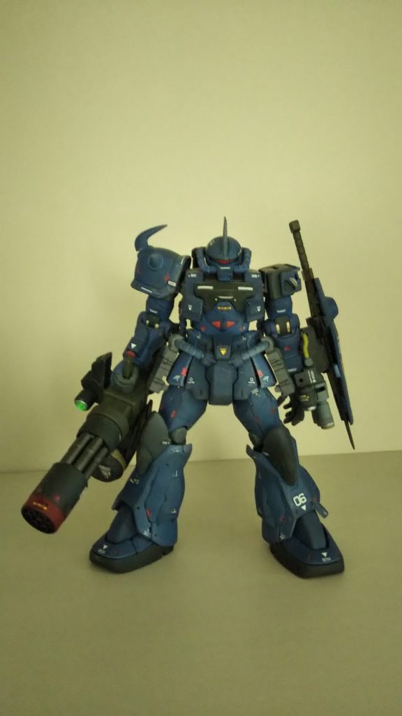 ガトリング大きくしてみました。でかすぎた感じは否めない。