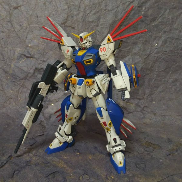 1/100MSガンダムF90ミッションパックVタイプ(ヴェスバー試験仕様)