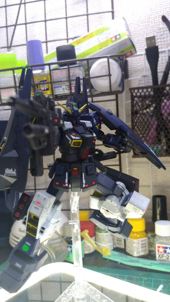 ビームライフル構え