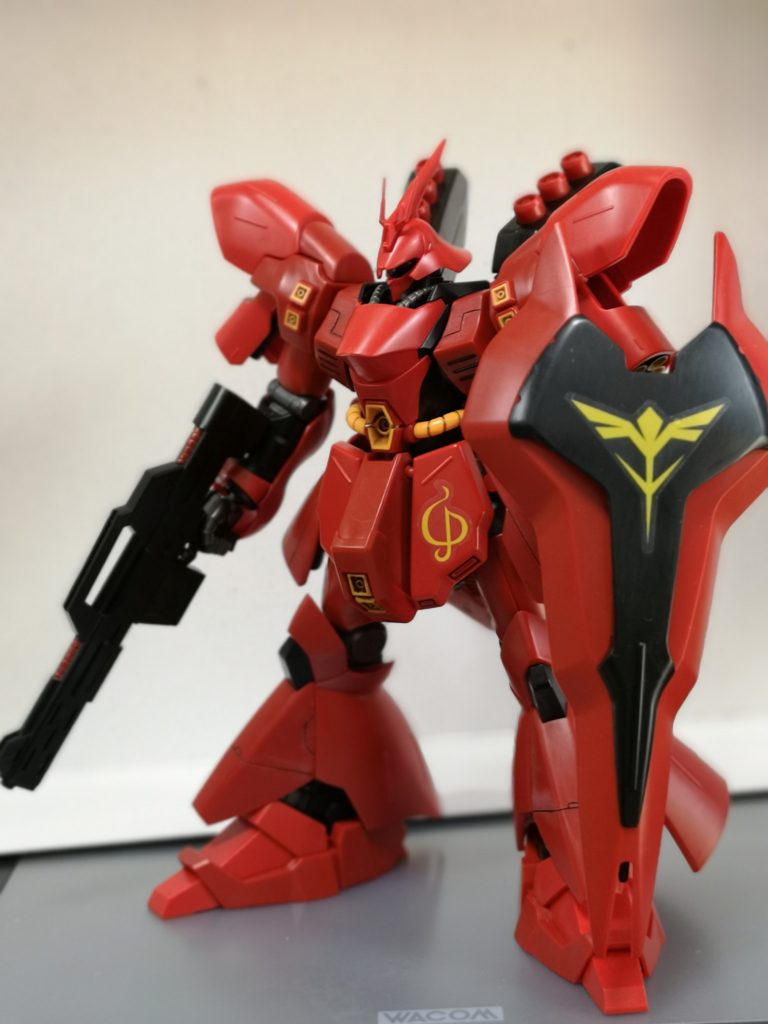 ツヤ消し・ウェザリング前の状態。