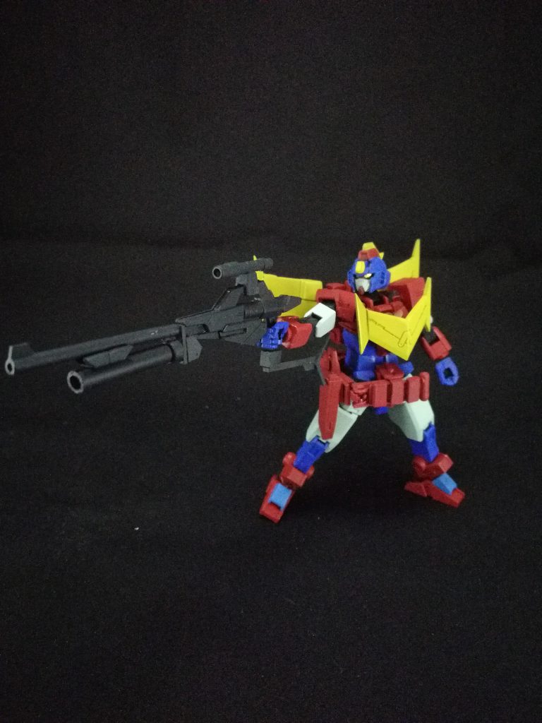 ライフルモードにもできます。でかすぎました