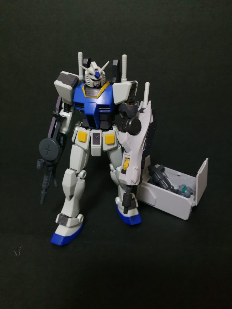 先ほどのジャンク屋がジムを改造した設定の写真ザクマシンガンは落ちている(というより浮いてる)数がかなり多そう