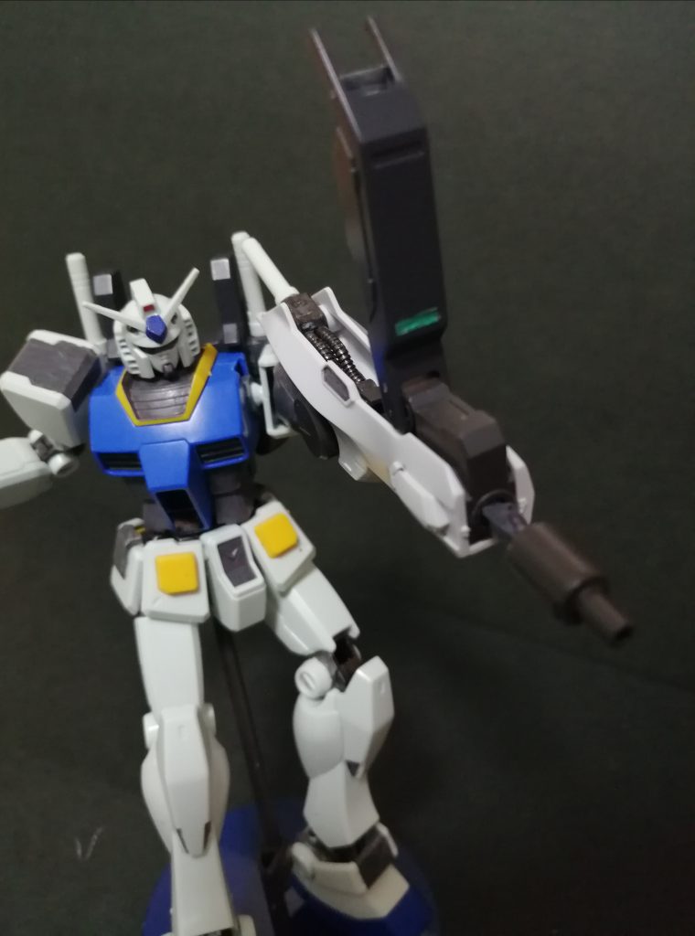 ライフル内部は鉄血系機体のフレームを入れた