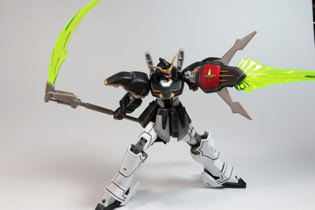 バスターシールド発射の図。まともな遠距離武器これだけなの、思い切ってますよね~