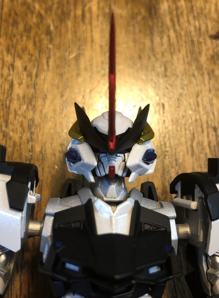 頭部アップです。凶悪な面構えが気に入っています。