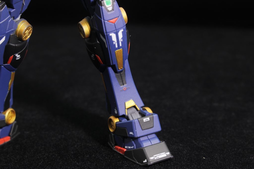 1/144　RX78-2F00ガンダム　ティターンズカラー筆塗–5枚目/制作者：くらくらプラモ